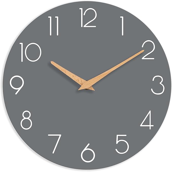 cicininc Wall Clock, Decorative Battery Operated Wall Clocks by CICININCOfficial