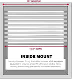 LOTUS & WINDOWARE Cordless Mini Blind, Window Blinds - Image 4