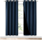 NICETOWN Full Shade Curtain Panels, Pair of Energy Smart & Noise Blocking Out by NICETOWN