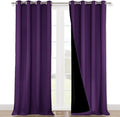 NICETOWN Truly Blackout Drapes for Living Room, Heavy-Duty Full Light Shading by NICETOWN