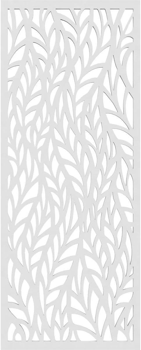 11 3/8"W x 29 3/8"H x 3/8"T Ortonville Decorative Fretwork Wall Panels in - Image 2