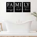 GUBIYU Black Home Family Wall Art - Image 4