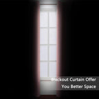LEMOMO Pink Thermal Blackout Curtains/42 x 72 Inch/Set of 2 Panels Room - Image 3