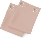 LEMOMO Blush Thermal Blackout Curtains/38 x 84 Inch/Set of 2 Panels Room - Image 9