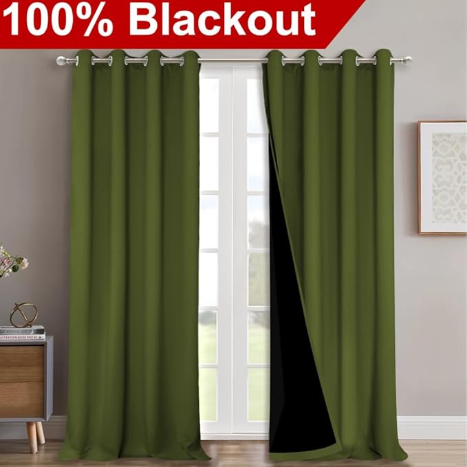 NICETOWN 100% Blackout Curtains - Image 2