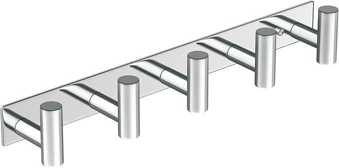 Wall Mounted Coat Rack-5 Hooks, Heavy Duty Stainless Steel Wall Hooks - Image 8