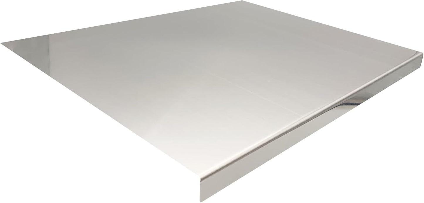 Stainless Steel Cutting Boards for Kitchen,Baking Board,Pastry Board,kneading Panel - Suitable for Cutting Vegetables, Fruits, Meat,bread - Easy To Clean and Store (50x40cm/19.6x15.7in)