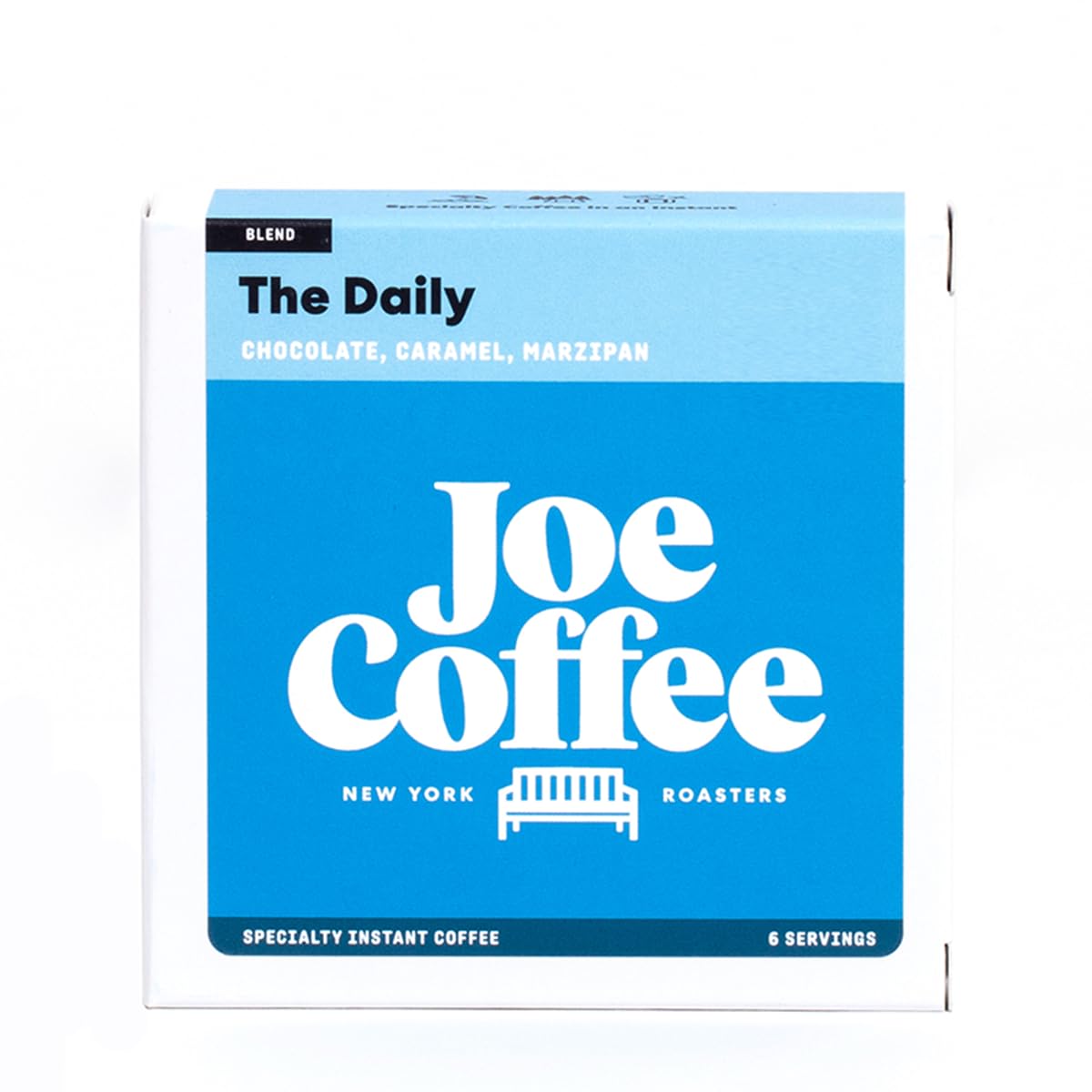 Joe Coffee Company - The Daily Specialty Instant Coffee Packets (6 Sachets) | NYC Roaster, Kosher, Climate-Friendly