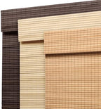 SEEYE Cordless Bamboo Roman Shades, Roll Up Blind Privacy Shade - Image 6