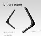 DINZI LVJ Long Wall Shelves, 55.1Inch Wall Mounted Shelves Set of 2, Extra - Image 9