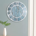 1st owned Wall Clocks for Living Room Decor, Round Silent Non Ticking, Modern - Image 7