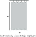 RYB HOME Small Window Curtains Blackout, Privacy Thermal Insulating Drapes - Image 8