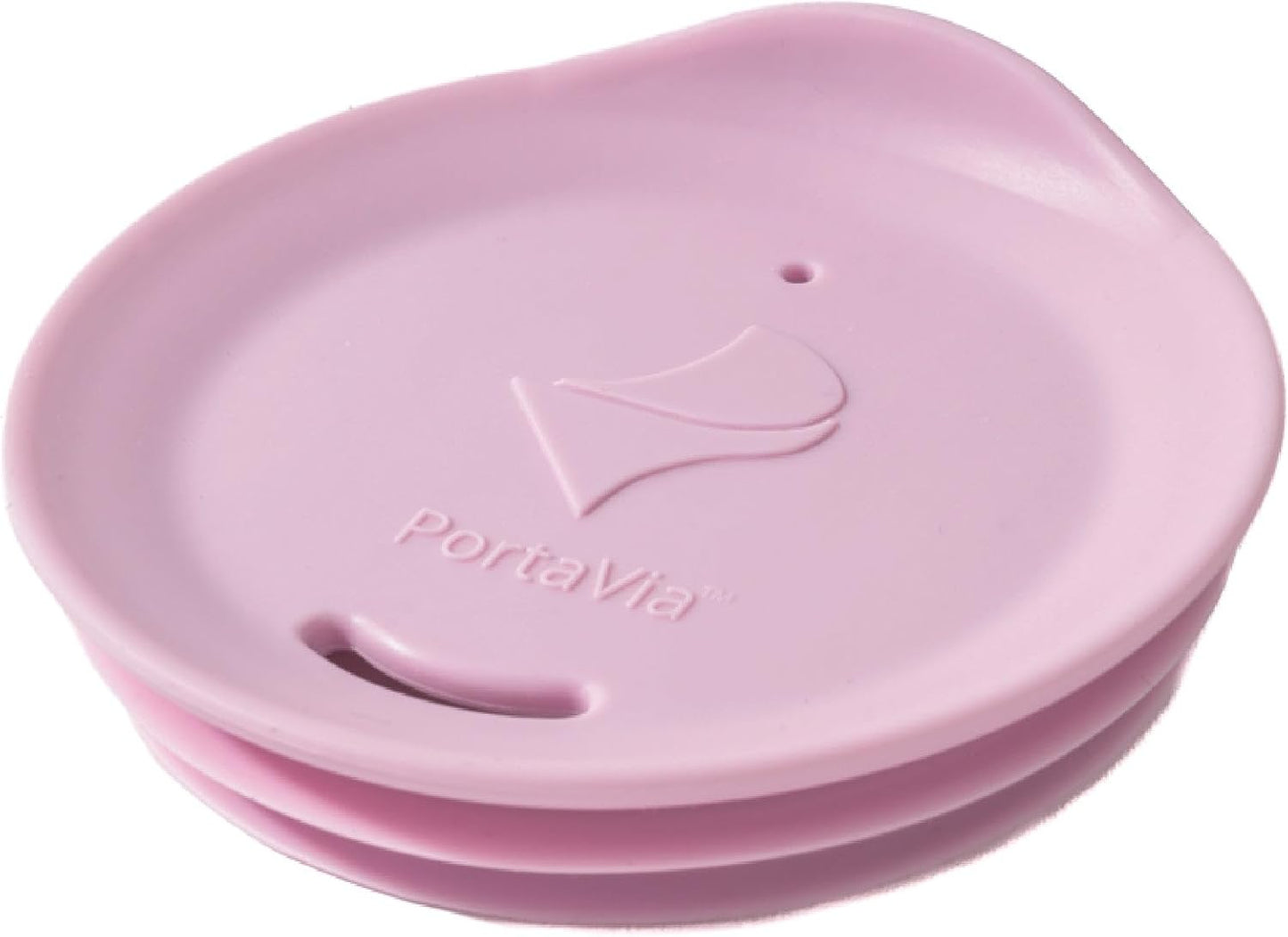 Reusable Coffee Cup Silicone Lid – Fits Most Tumbler, Water Bottle, & Ceramic Coffee Mug Between 2⅝”-2⅞" – Dishwasher-Safe Travel Mug Lid keeps your beverage in your mug (Small - Purple)