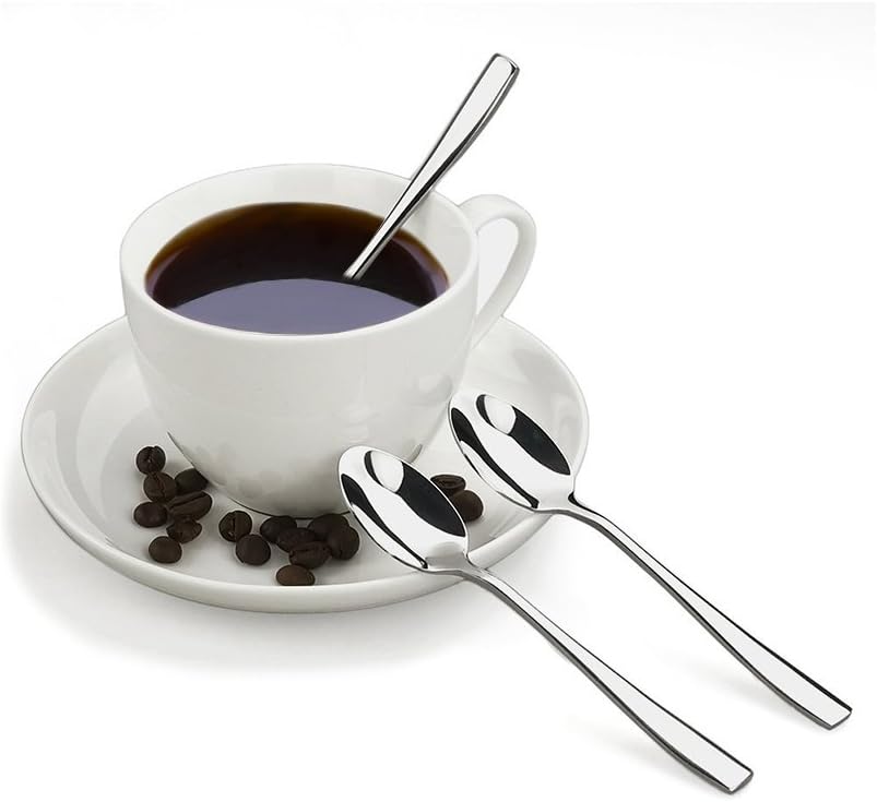 Coffee Spoon, 16-Piece Stainless Steel Demitasse Espresso Spoons