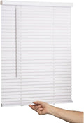 LOTUS & WINDOWARE Cordless 1" Vinyl Blind, 22.5" x 24", Room Darkening by LotusWindoware