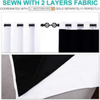 NICETOWN Full Shading Cold Blocking Curtains - Image 5