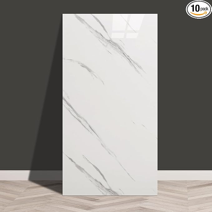 Haimin Wall Panels Peel and Stick 10 Pieces 23.6x11.8in Lightweight Backsplash by HaiminHomeDecorWallpaper