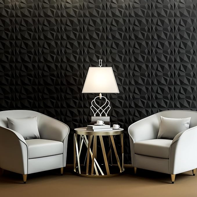 Art3d Decorative 3D Wall Panels in Diamond Design - Image 2