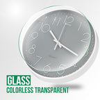 Wall Clock Non-Ticking Silent Modern Simple Style Round Decor Clock - Image 5