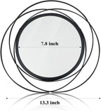 2 Set. Circle Mirrors for Wall Decor for Living Room Bedroom Bathroom Entryway - Image 7