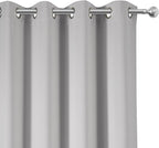 LEMOMO Light Grey Blackout Curtains 42 x 63 Inch Length/Set of 2 Curtain - Image 5