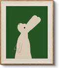 VIYYIEA Framed Wall Art for Living Room, Rabbit Canvas Prints, Easter Home Decor by VIYYIEAART