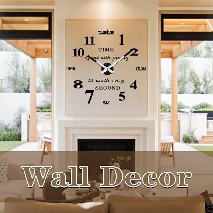 VANGOLD Large Wall Clock for Living Room - Image 2