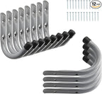 HOME MASTER HARDWARE 12 Pack 4-Inch Heavy Duty Garage Storage Wall Hooks by HOME+MASTER+HARDWARE