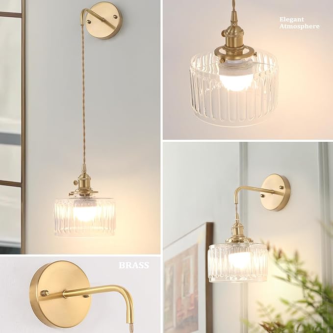 Shenmoyl Battery Operated Wall Sconce - Image 5