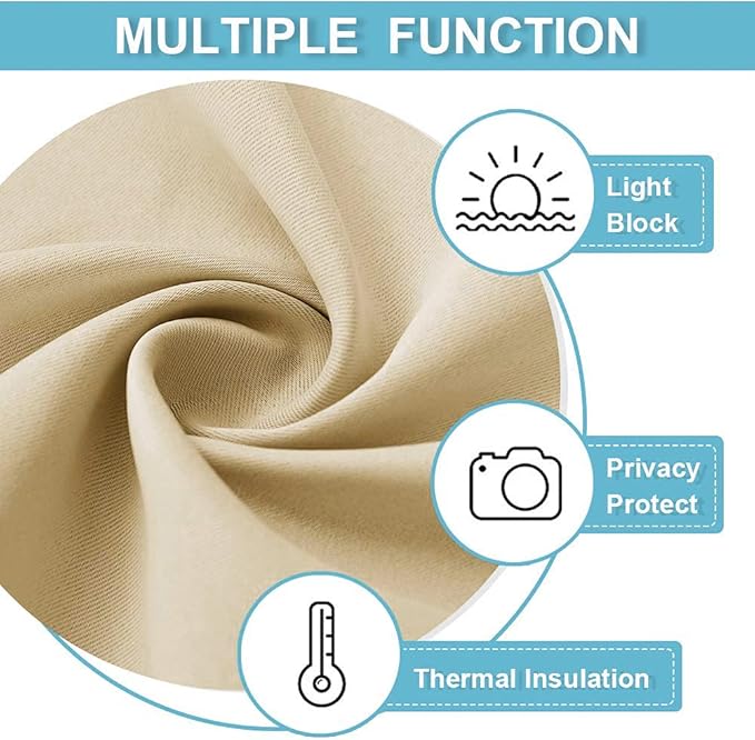 RYB HOME Extra Wide Curtain for Room Divider - Image 6