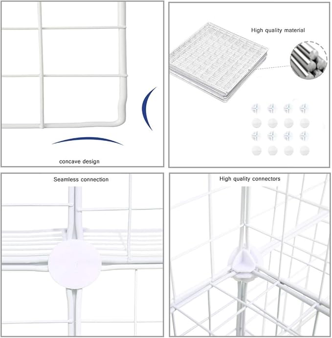 C&AHOME Wire Cube Storage, 6 - Image 8