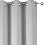 LEMOMO Light Grey Thermal Blackout Curtains/42 x 72 Inch/Set of 2 Panels Room - Image 7