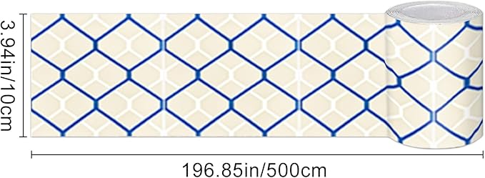 HOMETITUTE Wallpaper Border Peel and Stick Decorative Wall Trim Self Adhesive - Image 3