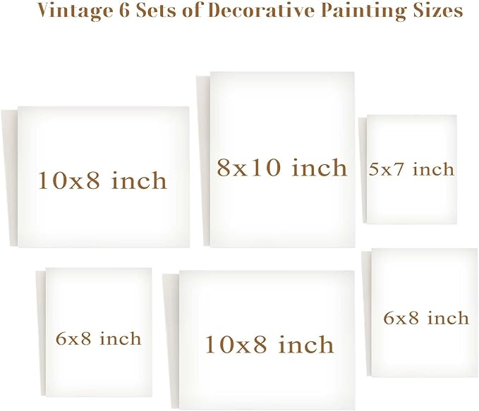 Vintage Eclectic Wall Art Prints Set of 6 Abstract Art Prints Retro Maximalist - Image 7