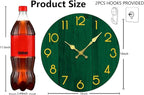 Wall Clock, Modern Wall Clocks Battery Operated, Silent Non Ticking Clock - Image 3