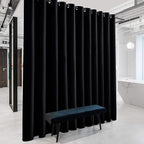 RYB HOME Blackout Room Divider Curtains Thermal Insulated Energy Efficiency by RYBHOME