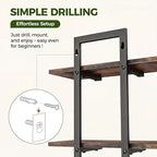 Bamworld Floating Shelves for Wall Planters for Indoor Plants Hanging Shelves - Image 7