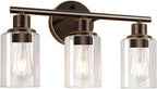 Zarbitta 3-Light Bathroom Light Fixtures, Modern Vanity Light - Image 9