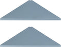 evron Corner Mounting Shelf Set of 2 – Easy to Install Floating Wall Shelves by evron