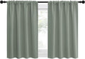 NICETOWN 2 Panels Blackout Curtains, Rod Pocket Thermal Insulated Drapes by NICETOWN