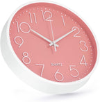 Wall Clock Non-Ticking Silent Modern Simple Style Round Decor Clock - Image 3