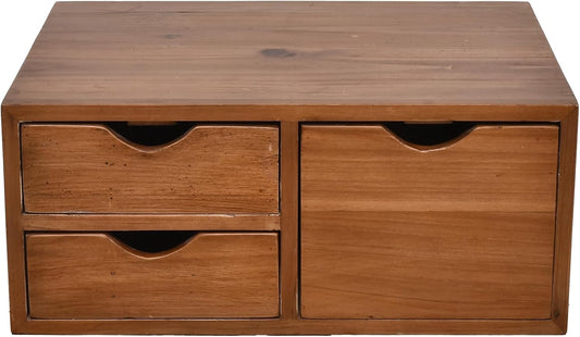 SwallowLiving Versatile Wooden Storage Drawer for Coffee Capsules - Multi-Functional Kitchen and Desk Organizer - Ideal for K-Cup Coffee Pods and Counter Organization