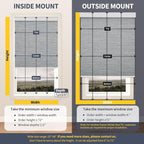 Motorized Smart Blinds With Remote, Grasscloth Fabric Roller Shades With - Image 6