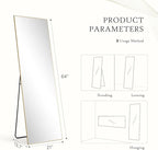 Mirror Full Length, Upgraded Body Wall Mirrors - Image 2