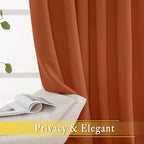 NICETOWN Room Divider Curtain 84 inch Length, Grommet Privacy & Noise Reducing - Image 6