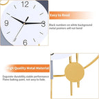 Dankeit Wall Clock, Silent Quality Quartz Battery Operated - Image 4