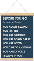 Mental Health Positive Affirmations Inspirational Wall Art Decor, Therapist by Unknown