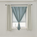 AJAZZ self Adhesive Portable 100% Blackout Curtains Simple and Easy to - Image 6