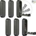6PCS Foldable Wall Hooks, Zinc Alloy Flip Down Hooks, Retractable Wall Hooks by XSGTZMJ