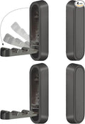 4PCS Folding Coat Hooks, Flip Down Hook, Foldable Gold Hook Wall, Heavy Duty by Unknown